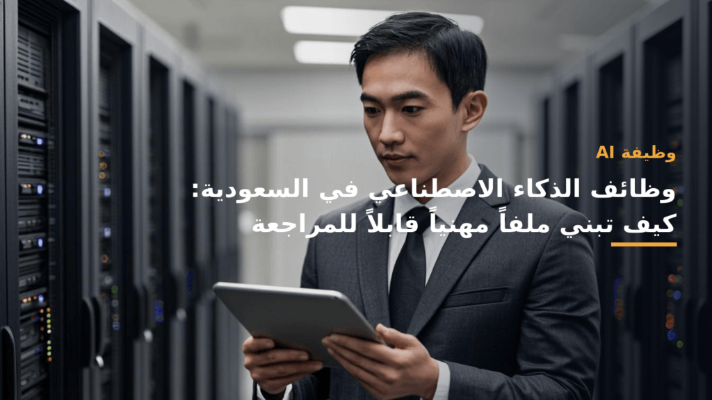 مشهد مهني عربي معاصر لموظفين يعملون على شاشات تحتوي رسومات بيانية وشفرات برمجية، ألوان أزرق كوبالت وأخضر زمردي وأبيض، نمط تحريري احترافي، نسبة 16:9، بدون نص داخل الصورة.