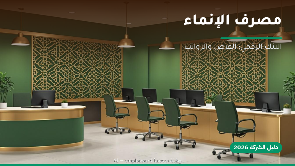 دليل التوظيف في مصرف الإنماء 2026