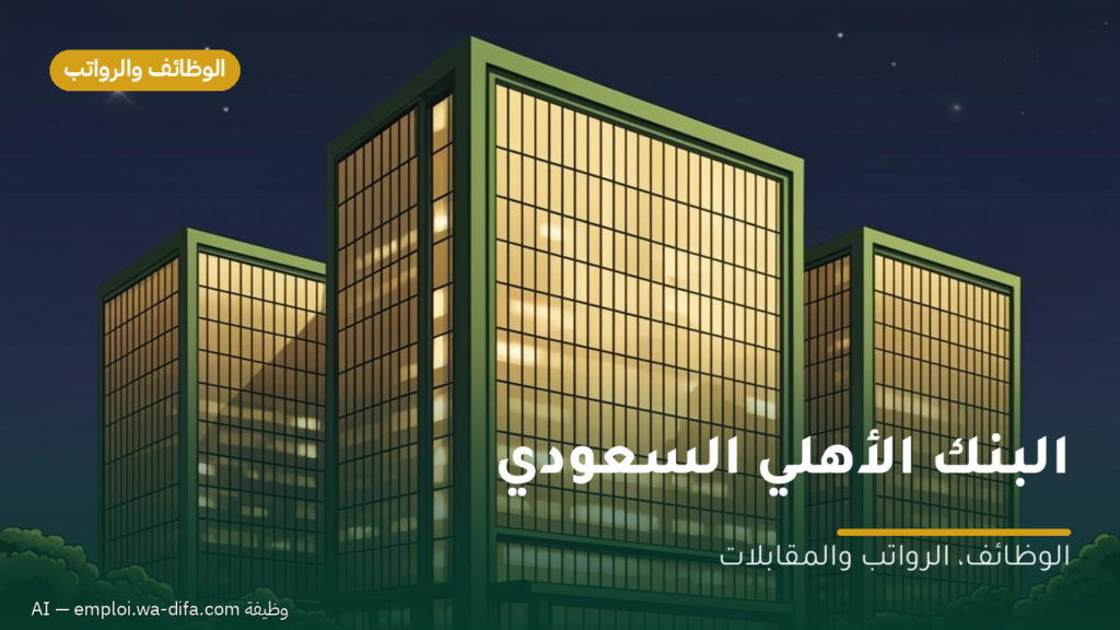 دليل التوظيف في البنك الأهلي السعودي 2026